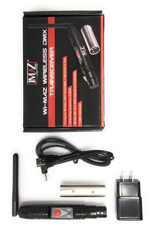 JMaz JZ6002 WI-MAZ Wireless DMX Wireless DMX Transmitter/Receiver