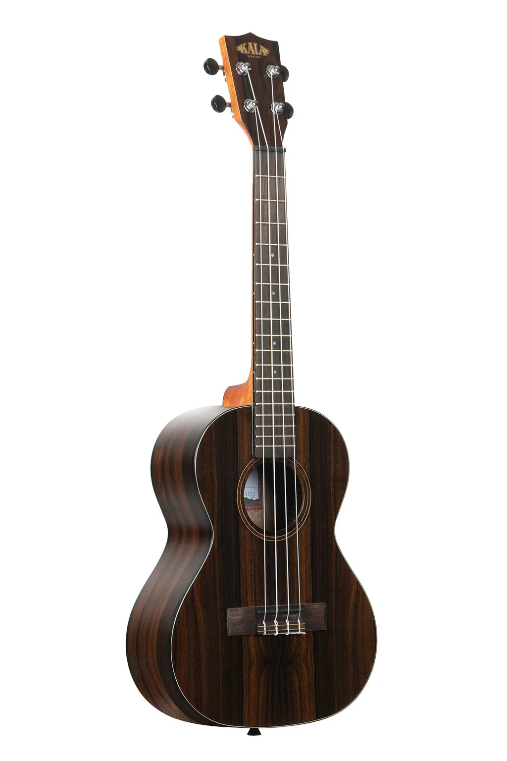 Kala KA-ZCT-T Ziricote Tenor Ukulele, Natural Ziricote Gloss