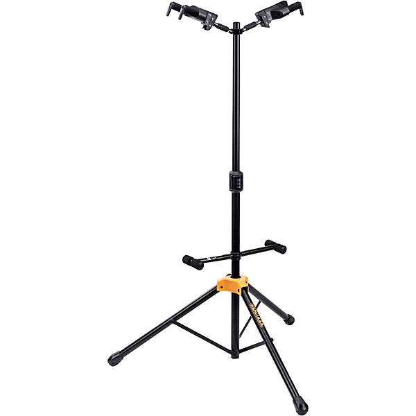 Hercules PLUS Series Universal AutoGrip Duo Guitar Stand with Foldable Backrest