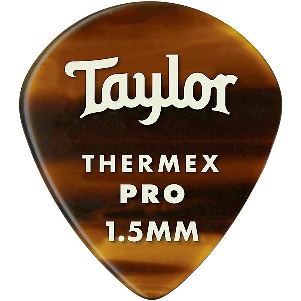 Taylor Premium 651 Thermex Pro Picks Tortoise Shell 6-Pack 1.5 mm