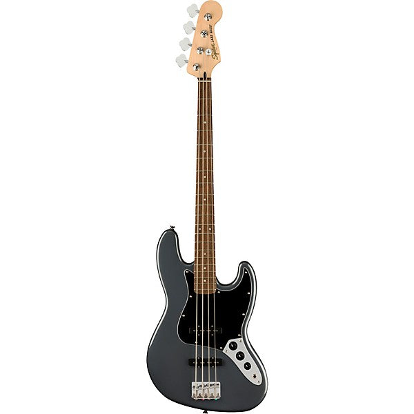 Fender Squier Affinity Jazz Bass, Laurel Neck - Charcoal Frost Metallic