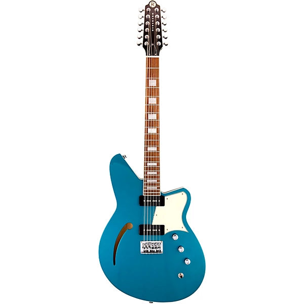 Reverend Airwave 12-string Semi-hollow Electric Guitar - Deep Sea Blue