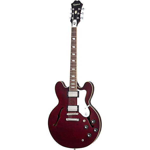 Epiphone Noel Gallagher Riviera Semi-Hollow Electric Guitar Dark Wine Red