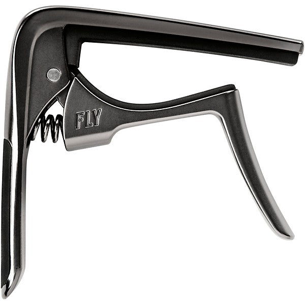 Dunlop Trigger Fly Curved Capo Gun Metal