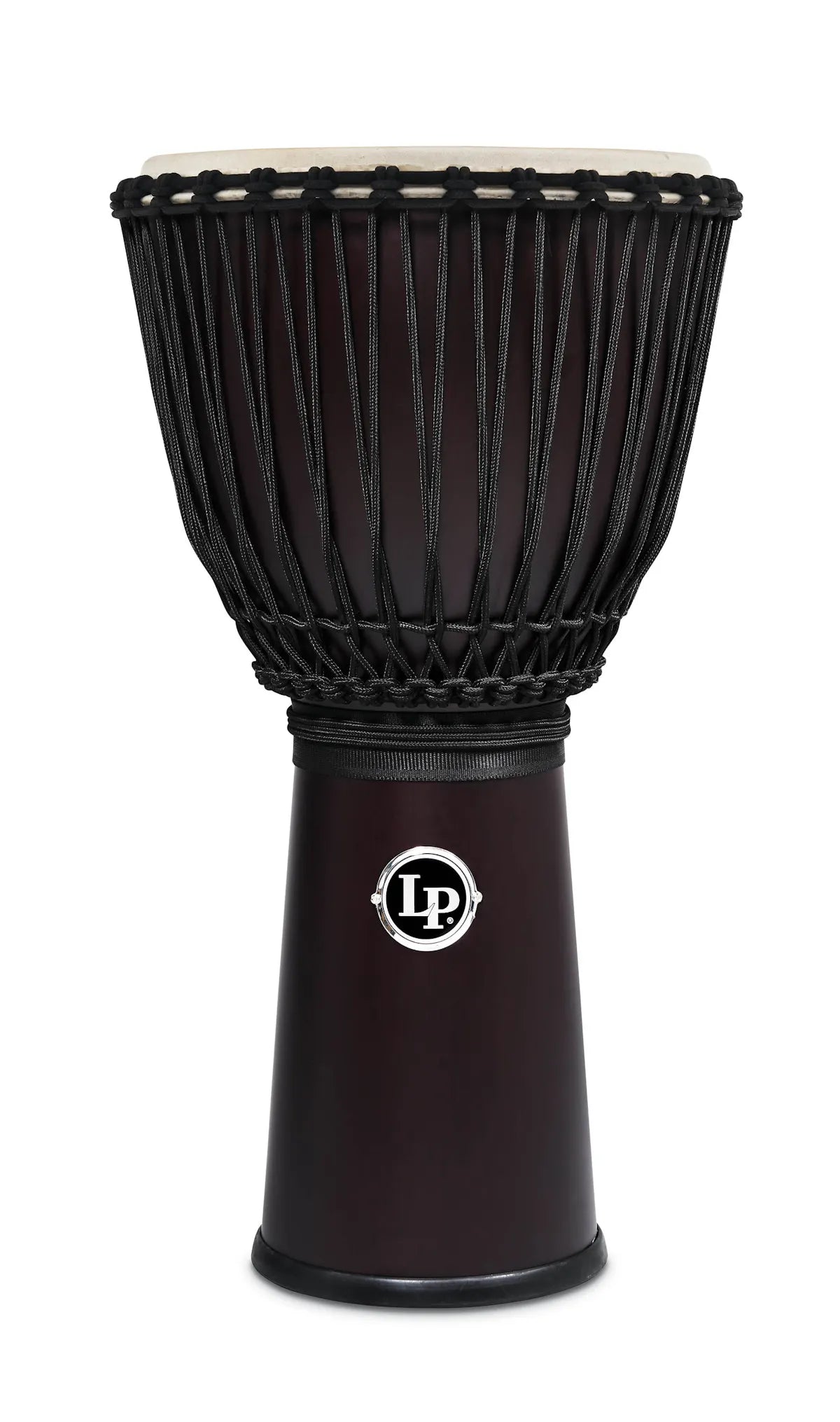 LP 12.5 Inch Rope Tuned Djembe Dark Wood