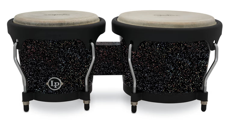 LP Aspire 6-3/4″ & 8″ Bongos - Black Magic
