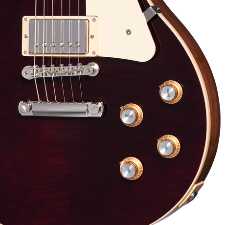 Gibson Les Paul Standard 60s Figured Top Electric Guitar - Translucent Oxblood