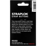 Dunlop Straplok® Dual Design Strap Button Set - Gold