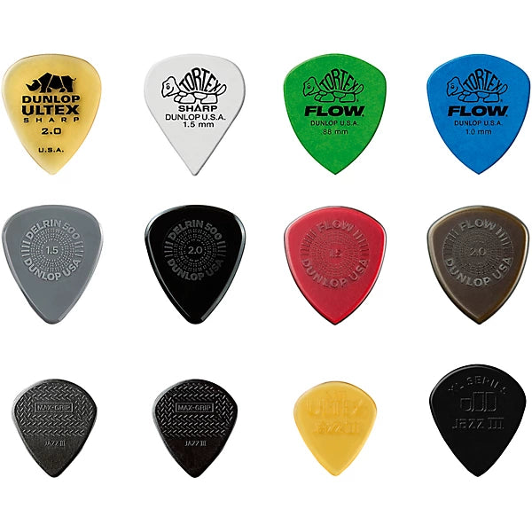 Dunlop Shred Pick Variety Pack - 12 Picks