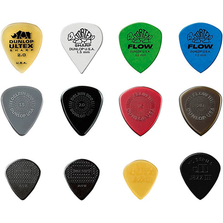 Dunlop Shred Pick Variety Pack - 12 Picks