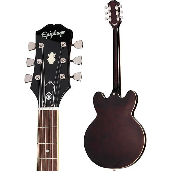 Epiphone Jim James ES-335 Semi-Hollow Electric Guitar Seventies Walnut