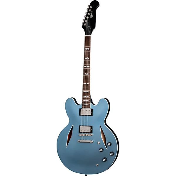 Epiphone Dave Grohl DG-335 with Hard Shell Case - Pelham Blue