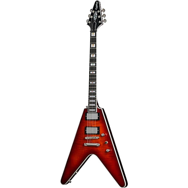 Epiphone Flying V Prophecy Electric Guitar - Aged Bengal Tiger Burst