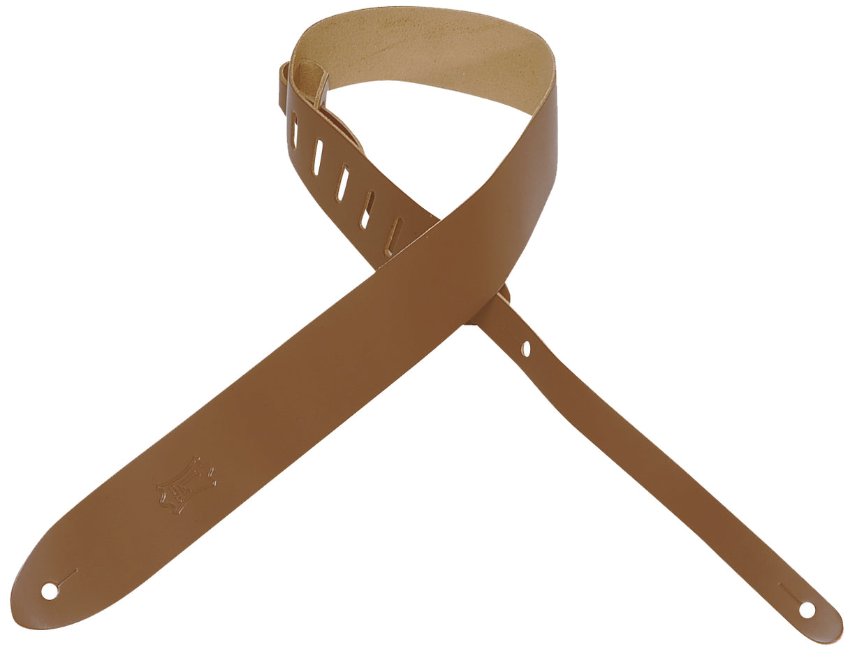 Levy's M12 Tan Leather Guitar Strap