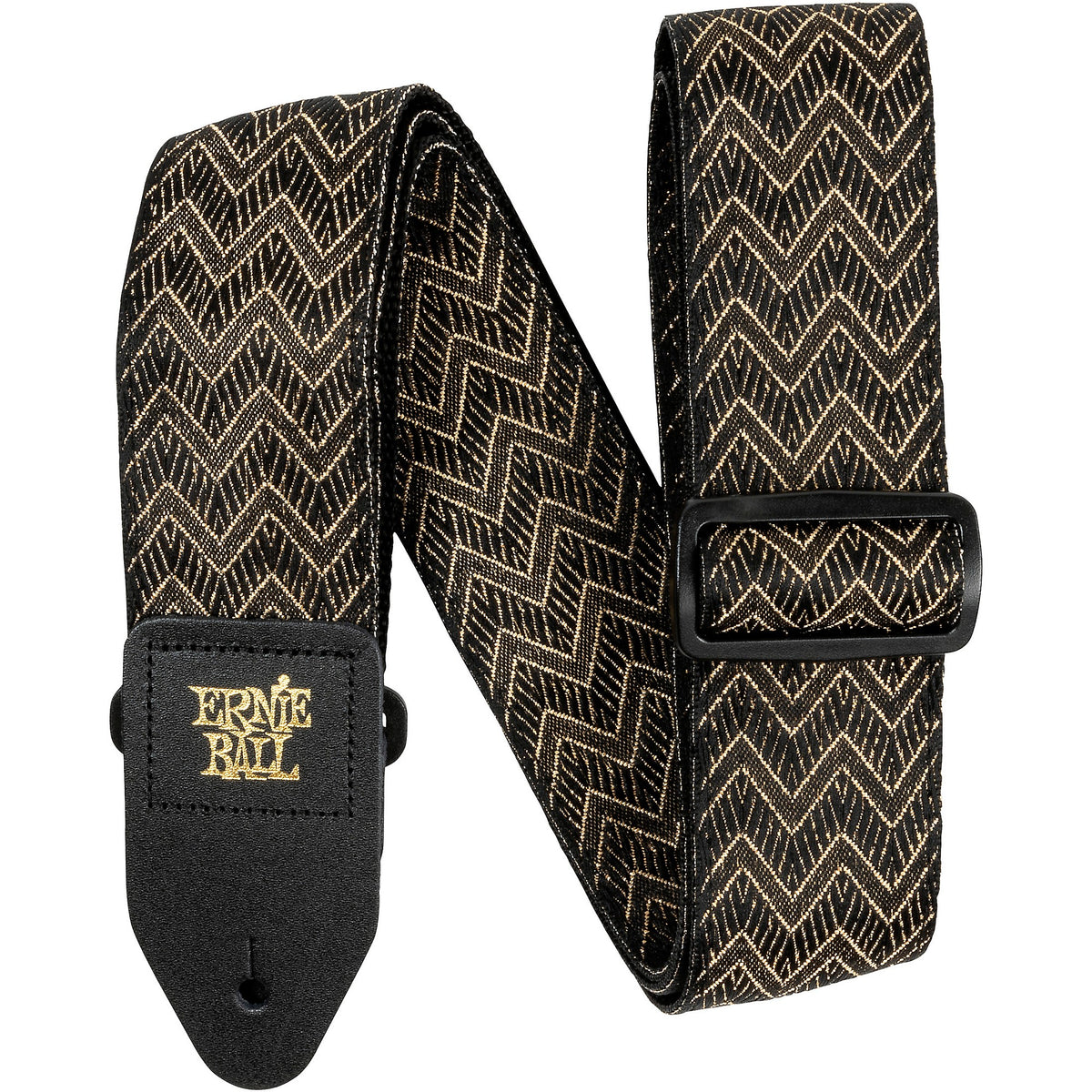 Ernie Ball Classic Jacquard Guitar Strap/Bass Strap - Golden Waves