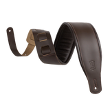 Levy's Amped Leather Series - Dark Brown / Acoustic