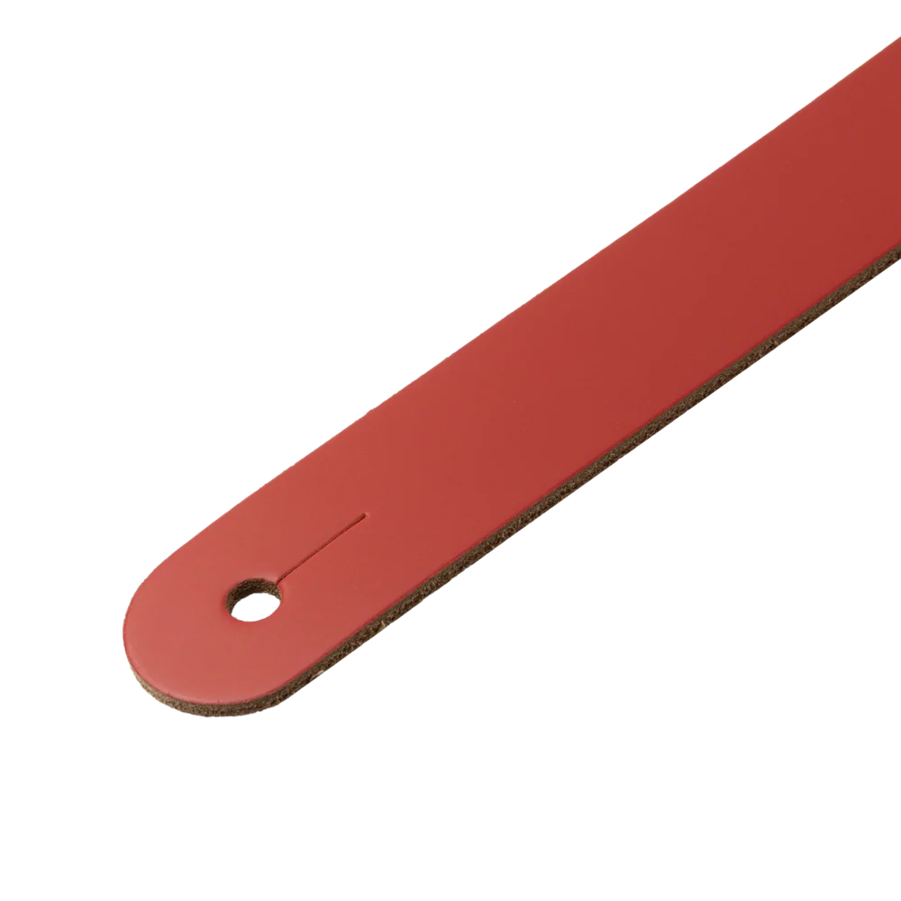 Levy's Amped Leather Series - Red / White Backing