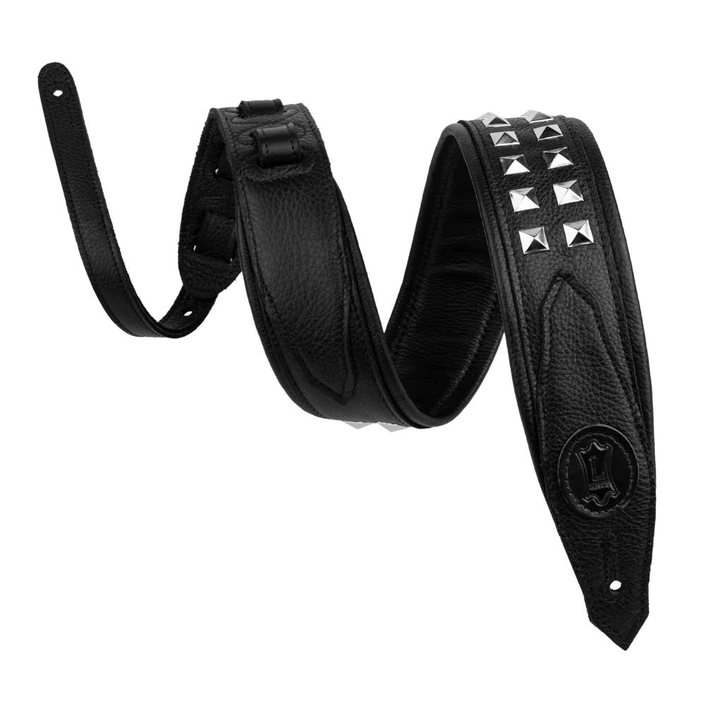 Levy's Rebel Leathers Series Black / Silver Studs