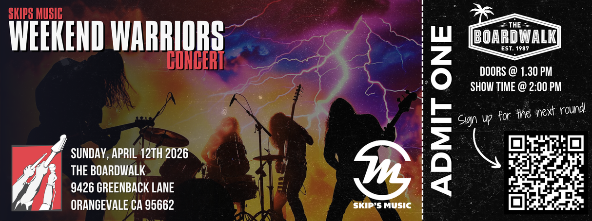 Weekend Warrior Concert Tickets