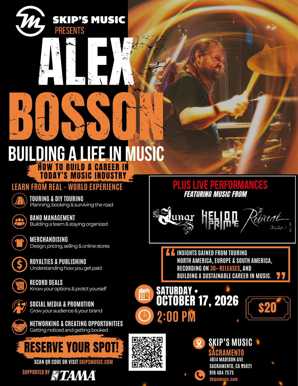 Alex Bosson - Building A Life In Music