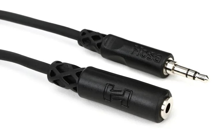 Hosa MHE-110 3.5mm TRS Female to 3.5mm TRS Male to Extension Cable - 10 foot