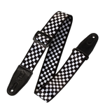 Levy's Graphic Waves Checkerboard Guitar Strap