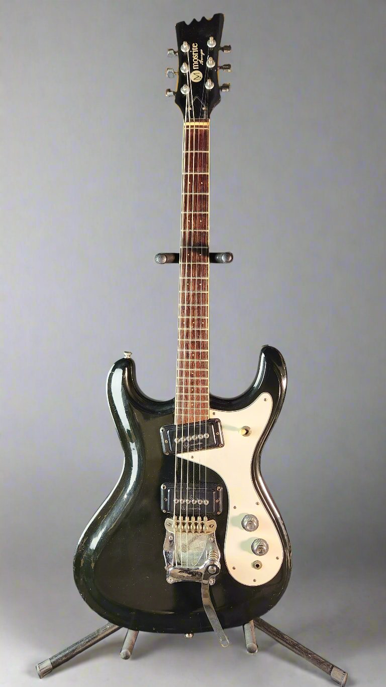 Used Mosrite Avenger Electric Guitar Made in Japan - Black