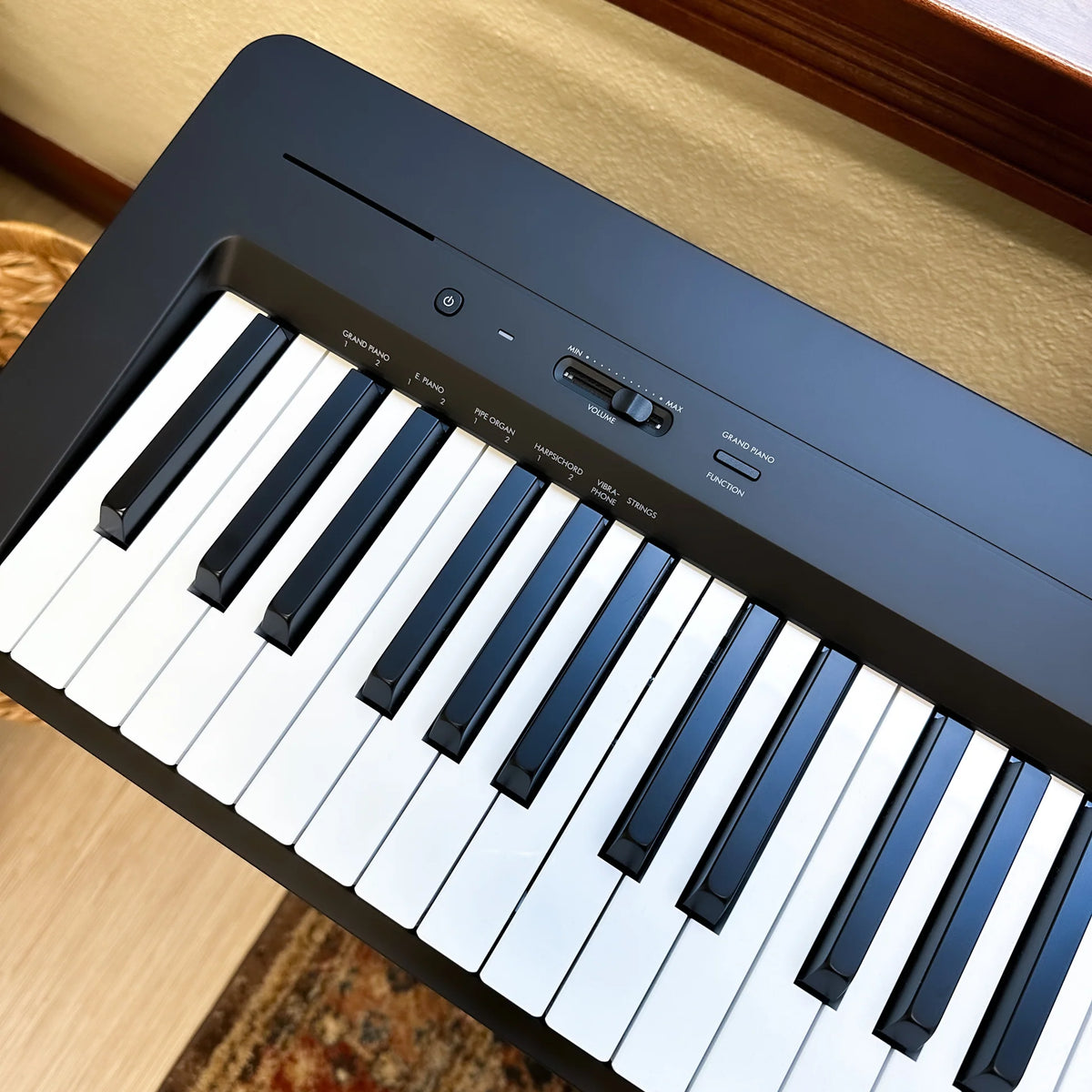 Yamaha P143LXB Digital Piano Bundle with Stand, Bench and Pedal - Black