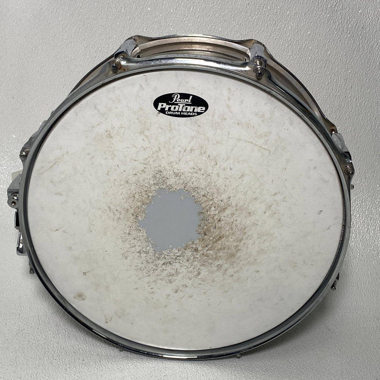 Used Pearl 14"x5.5" Sensitone Steel Snare
