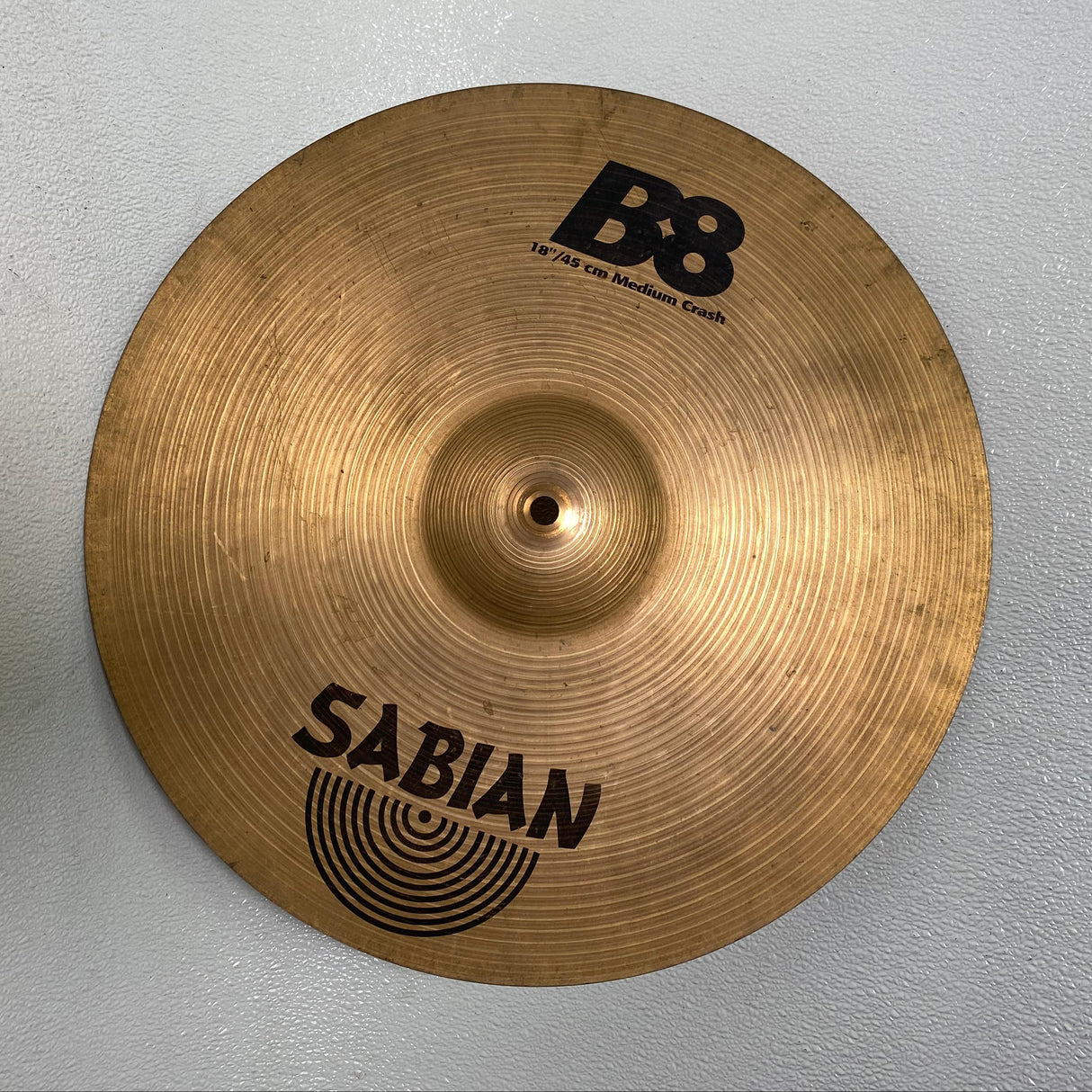 Used Sabian B8 18" Medium Crash
