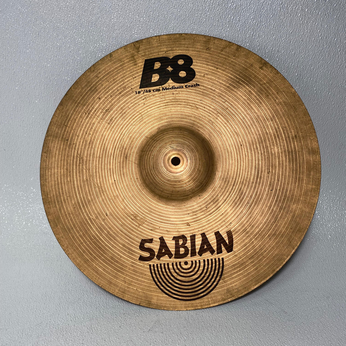 Used Sabian B8 18" Medium Crash