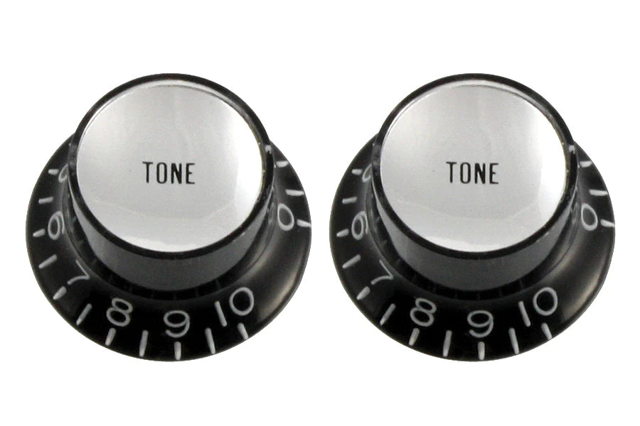 All Parts Black Tone Reflector Knobs