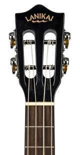 Lanikai Quilted Maple Black Stain Baritone A/E Ukulele
