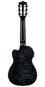 Lanikai QM-BKCEG Maple Black Stain Guitelele A/E Ukulele