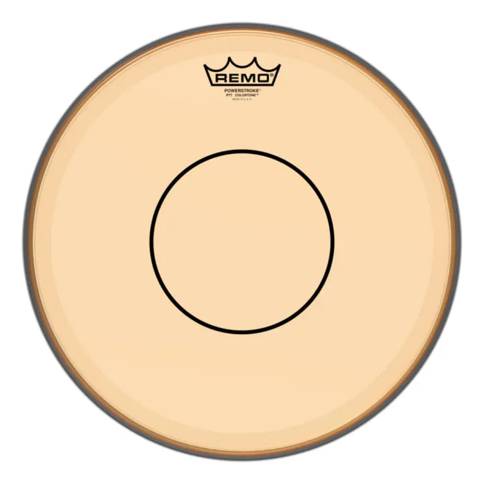 Remo Batter, Powerstroke 77, Colortone, 14" Orange Drum Head