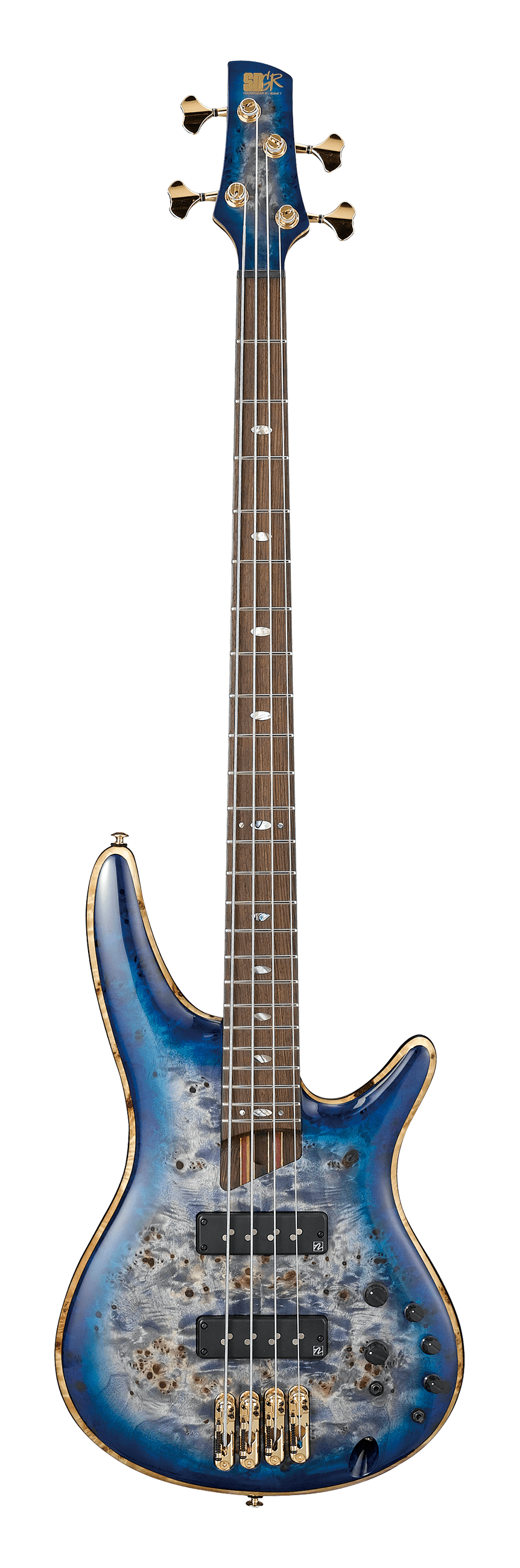 Ibanez Premium SR2600 Bass with Bag Cerulean Blue Burst