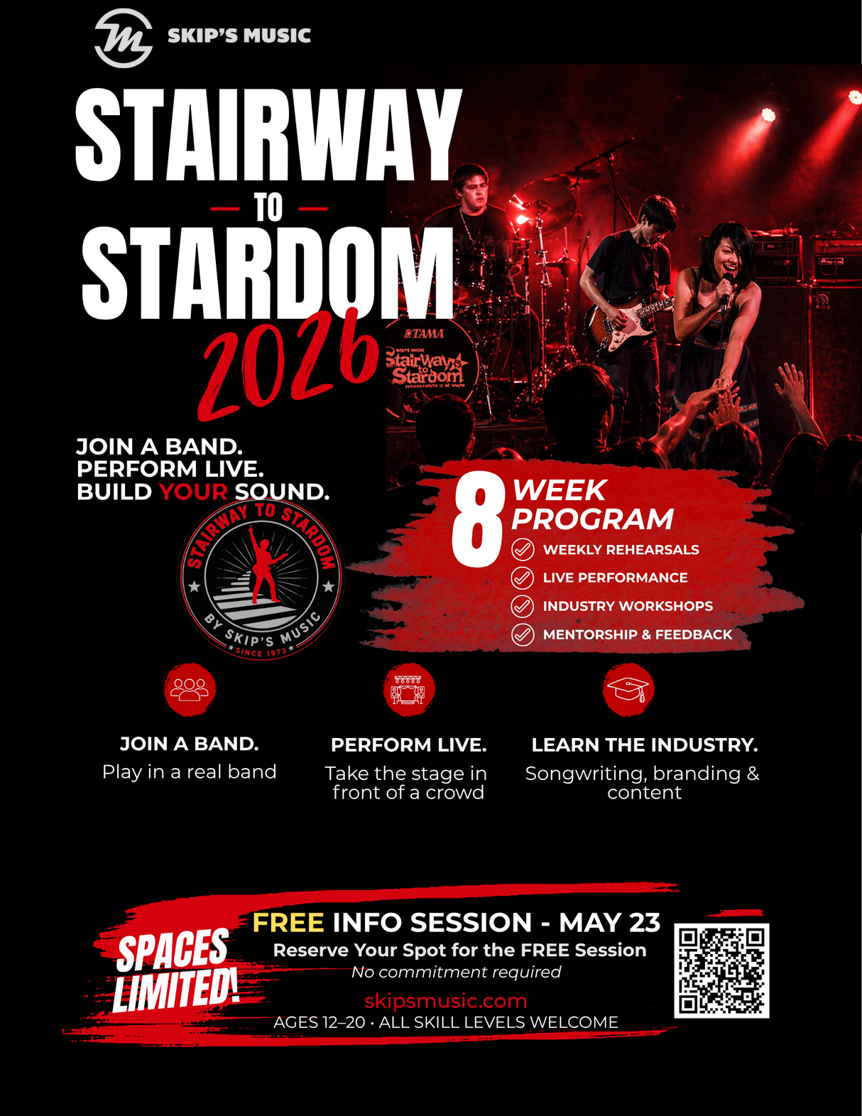 STAIRWAY TO STARDOM REGISTRATION FEE