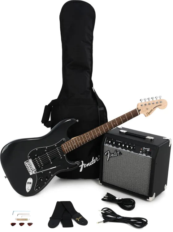 Squier Affinity Series™ Stratocaster® HSS Pack-Charcoal Frost Metallic