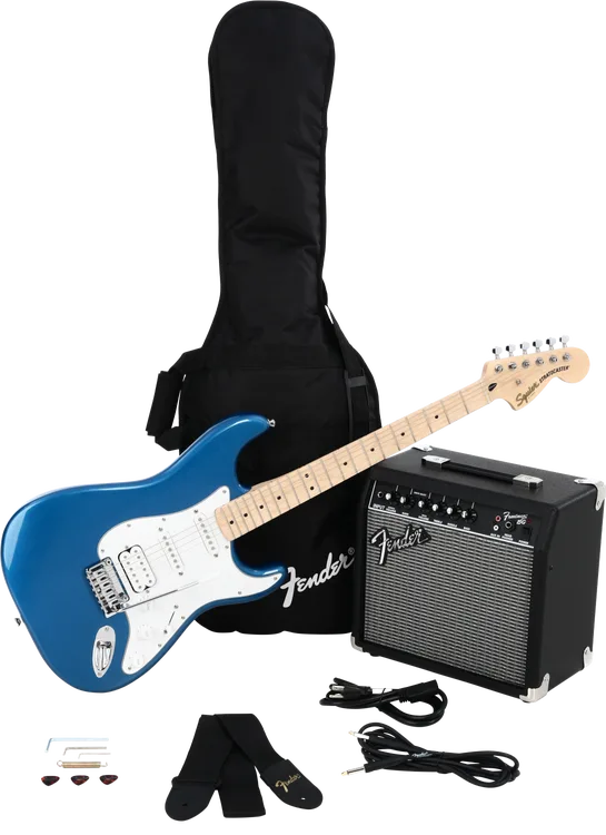 Squier Affinity Series™ Stratocaster® HSS Pack-Lake Placid Blue