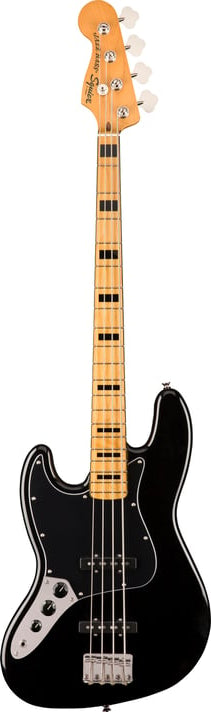 Squier Classic Vibe '70s Jazz Bass® Left-Handed, Maple Fingerboard, Black