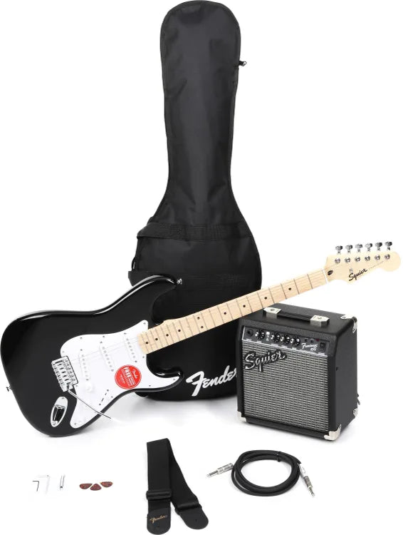 Squier Squier Sonic® Stratocaster® Pack-Black