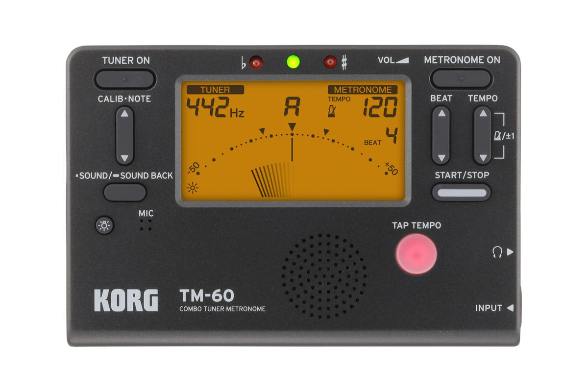 Korg TM-60 Tuner/Metronome - Black