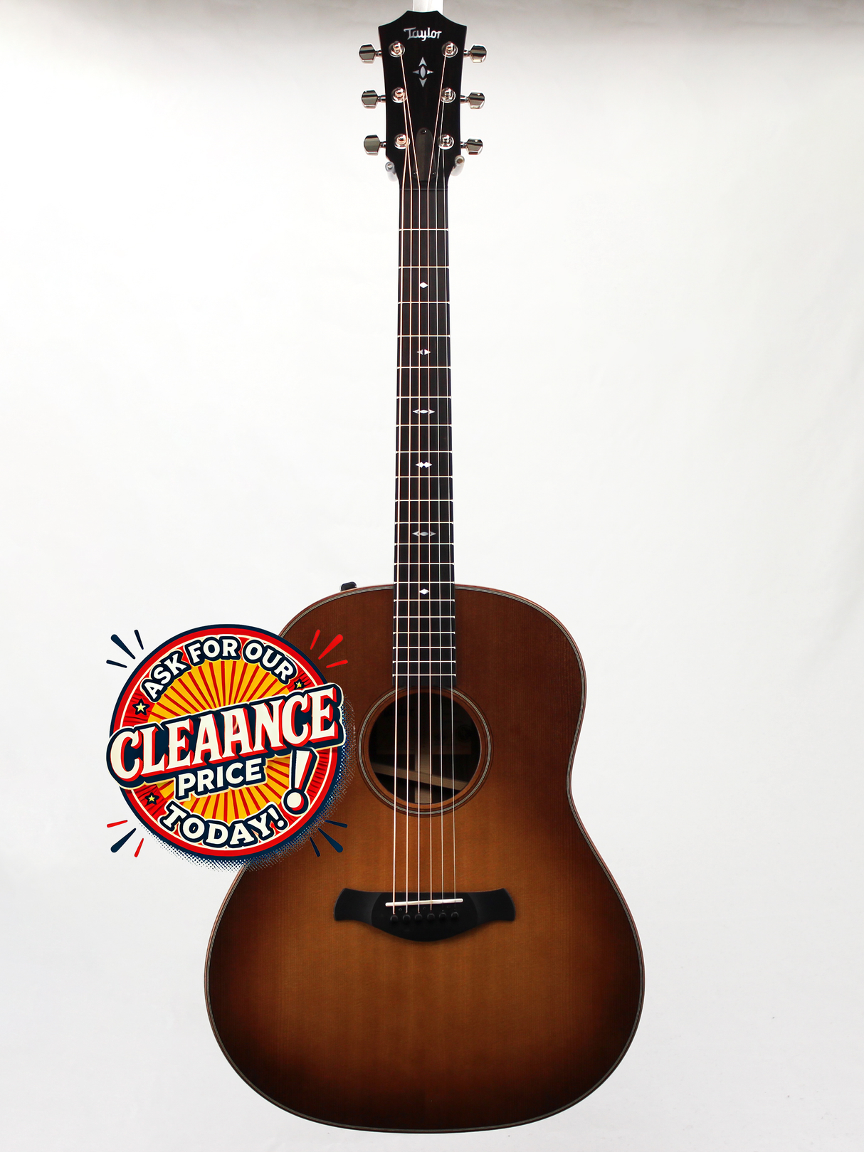 Taylor Builder's Edition 717e Grand Pacific Acoustic/Electric, Wild Honey Burst