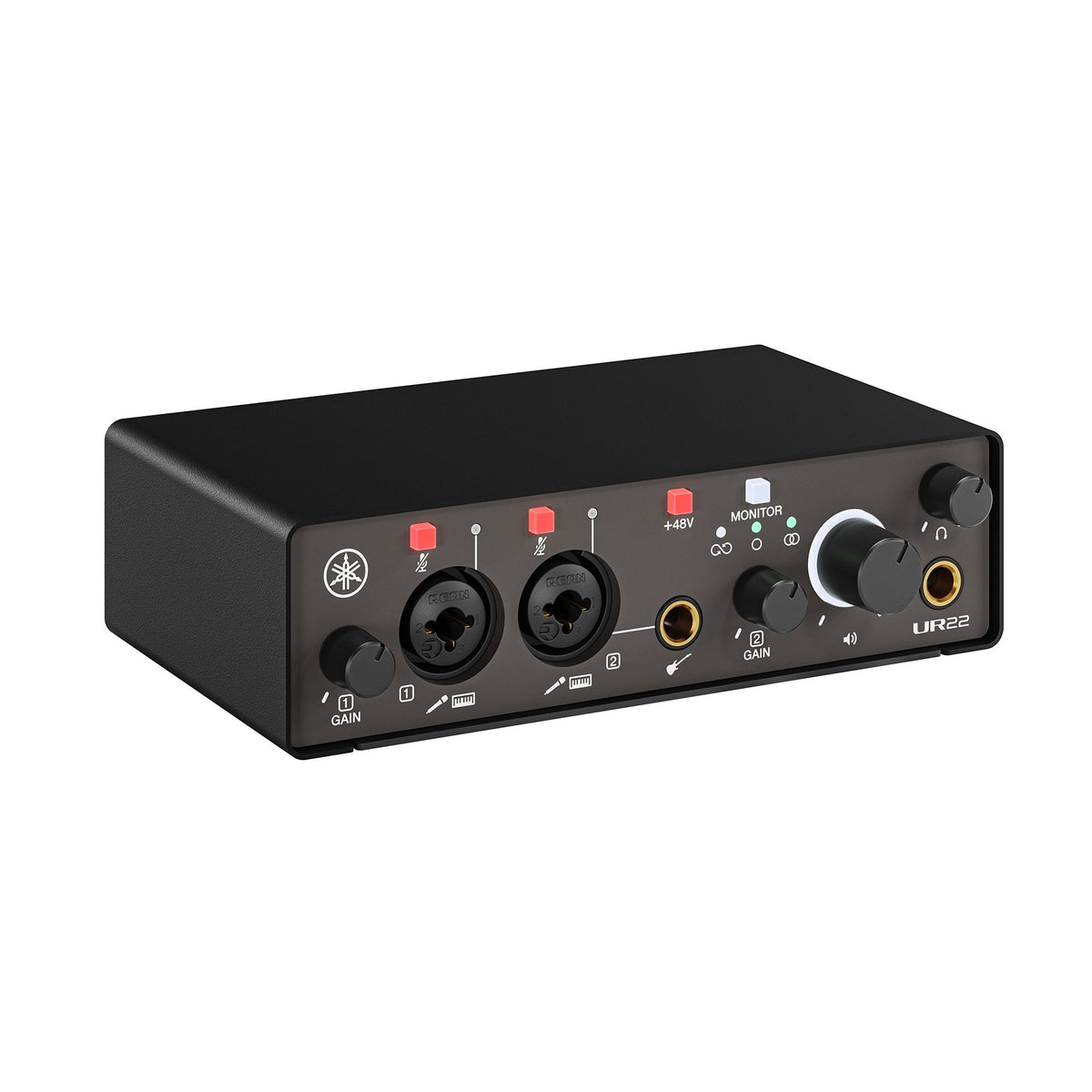 Yamaha UR22-MK3 USB-C Audio Interface with Software Suite - Black
