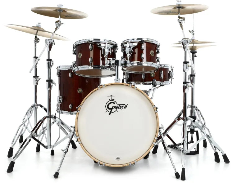 Gretsch Catalina Maple 5-piece Drum Kit W/ 16x20 Bass Drum - Walnut Glaze