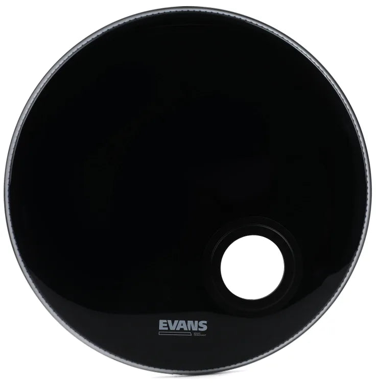 Evans EMAD Resonant 22" Black Bass Drumhead