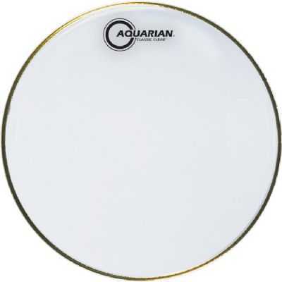 Aquarian 8" Classic Clear 10 mil Single Ply Drumhead