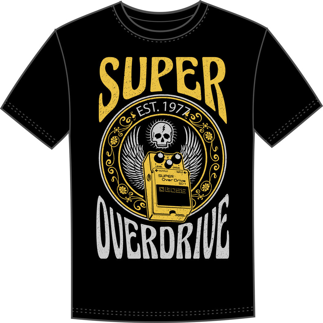 Boss SD-1 Super Overdrive Pedal T-Shirt - 2XL