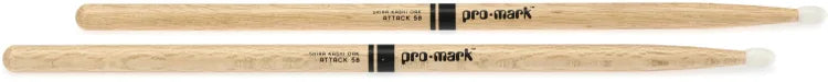 ProMark Classic Attack 5B, Shira Kashi Oak, Nylon Tip