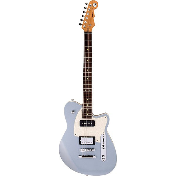 Reverend Double Agent OG Bolt-On Electric Guitar - Metallic Silver Freeze